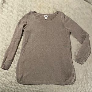 Nursing sweater greige size M/L